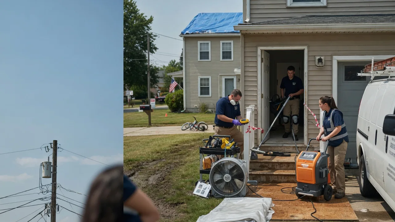 Water Damage Repair in Hermitage, PA near me